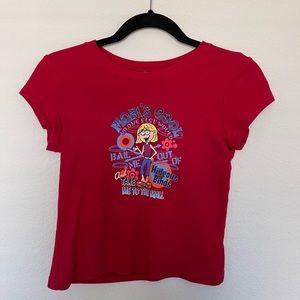 Y2K Lizzie Mcguire Baby Tee